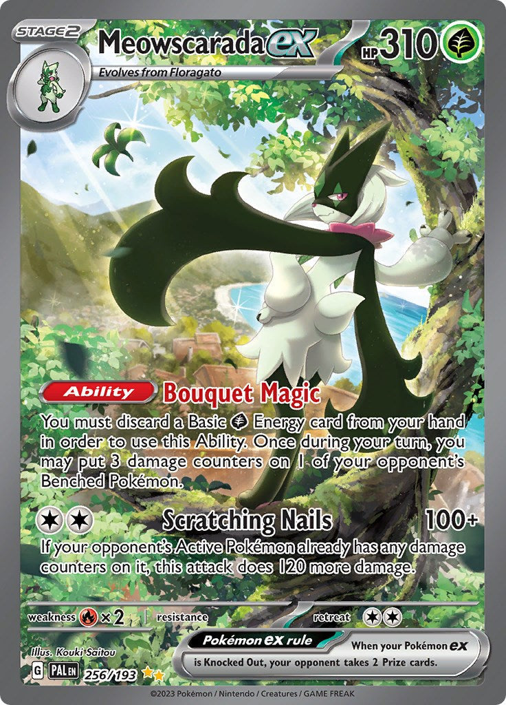 Meowscarada ex - 256/193 - (SV02: Paldea Evolved)