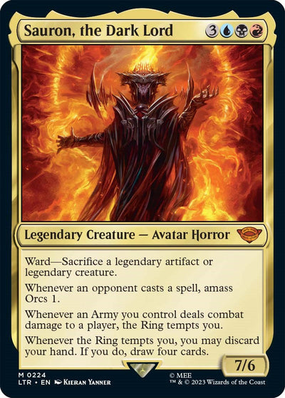 Sauron, the Dark Lord - 224 - (Universes Beyond: The Lord of the Rings: Tales of Middle-earth)