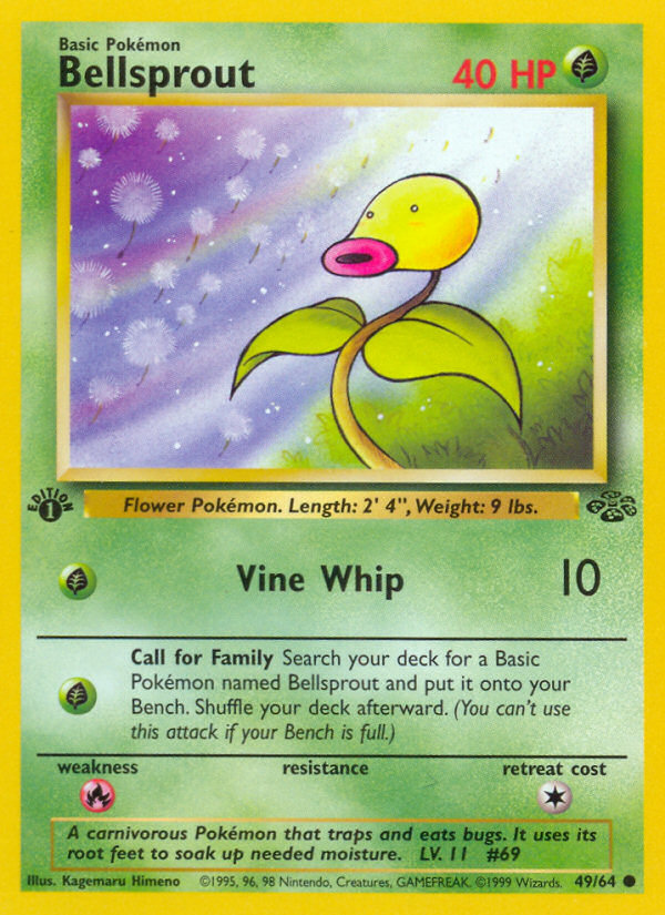 Bellsprout 49 64 Jungle Unlimited