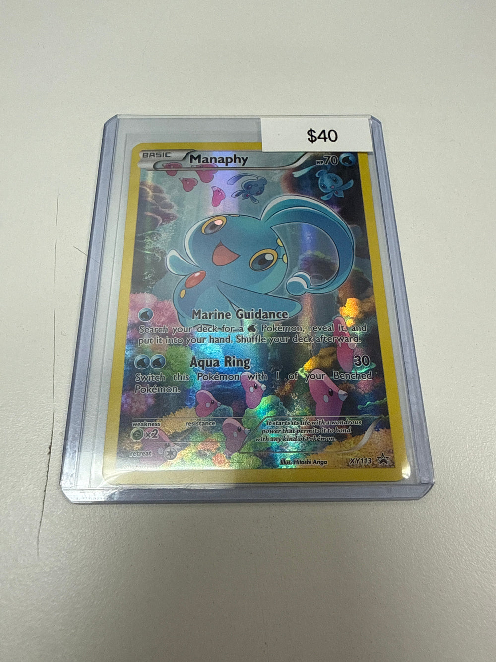 Pokemon Manaphy BSP #xy113