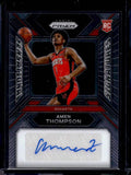 2023/24 Panini Prizm Aman Thompson #SS-AN Rookie Autograph