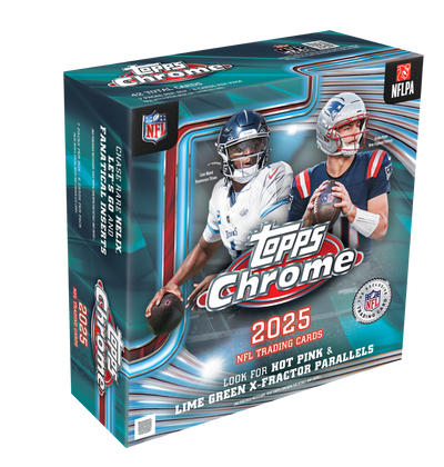 2025 Topps Chrome Football Mega Box