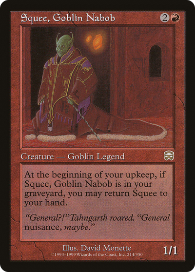 Squee, Goblin Nabob (MMQ-214) - Mercadian Masques Foil