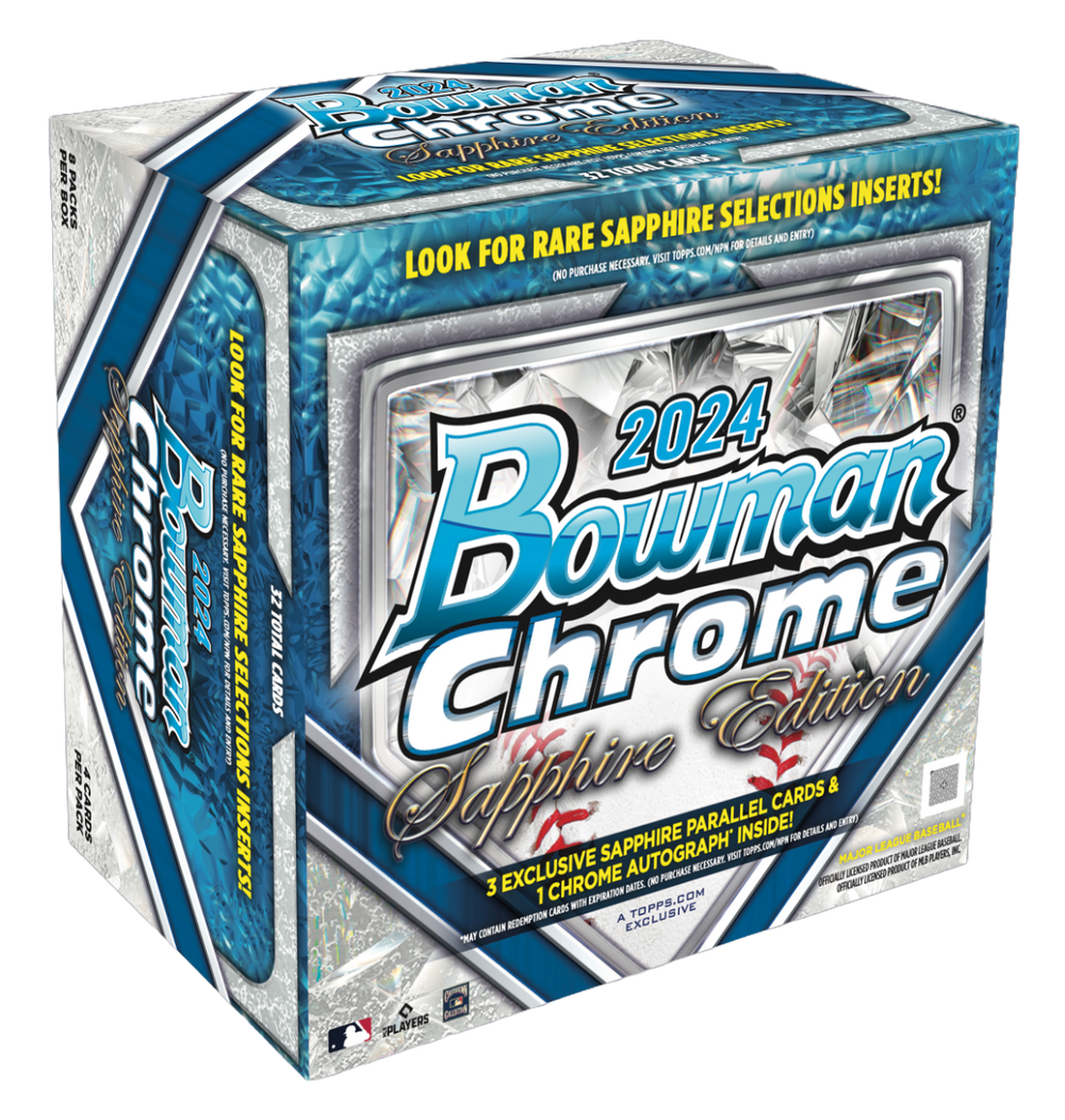 2024 Bowman Chrome Sapphire Hobby Box