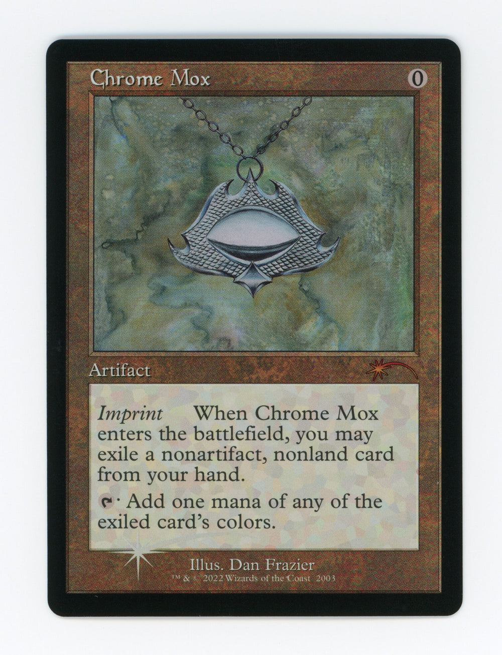 Chrome Mox — Retro Frame|30th Anniversary|Foil — ID 17488