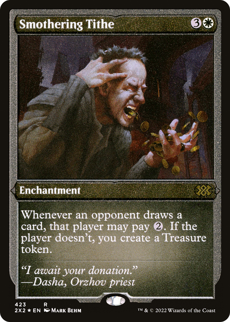 Smothering Tithe (2X2-423) - Double Masters 2022 Foil
