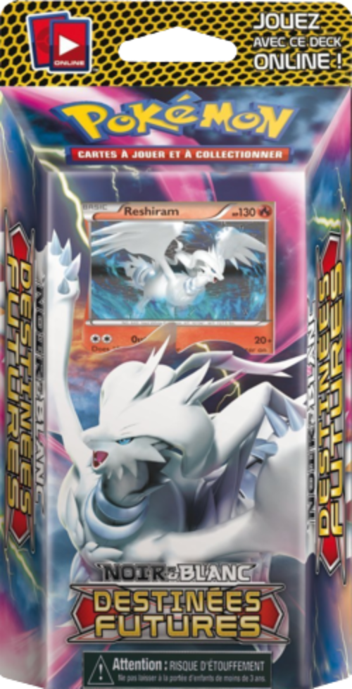 Theme Deck Éclat Explosif Noir & Blanc FRENCH