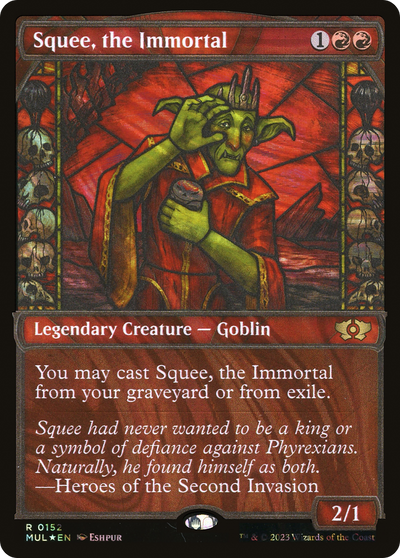 Squee, the Immortal (MUL-152) - Multiverse Legends: (Showcase) Foil