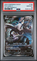2022 POKEMON SWORD & SHIELD SILVER TEMPEST #186 FA/LUGIA V SILVER TEMPEST PSA 10