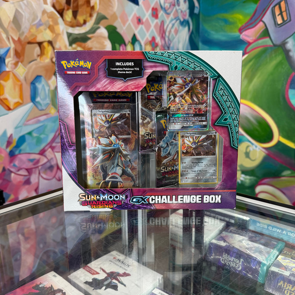 Pokemon Sun & Moon Guardians Rising GX Challenge Box
