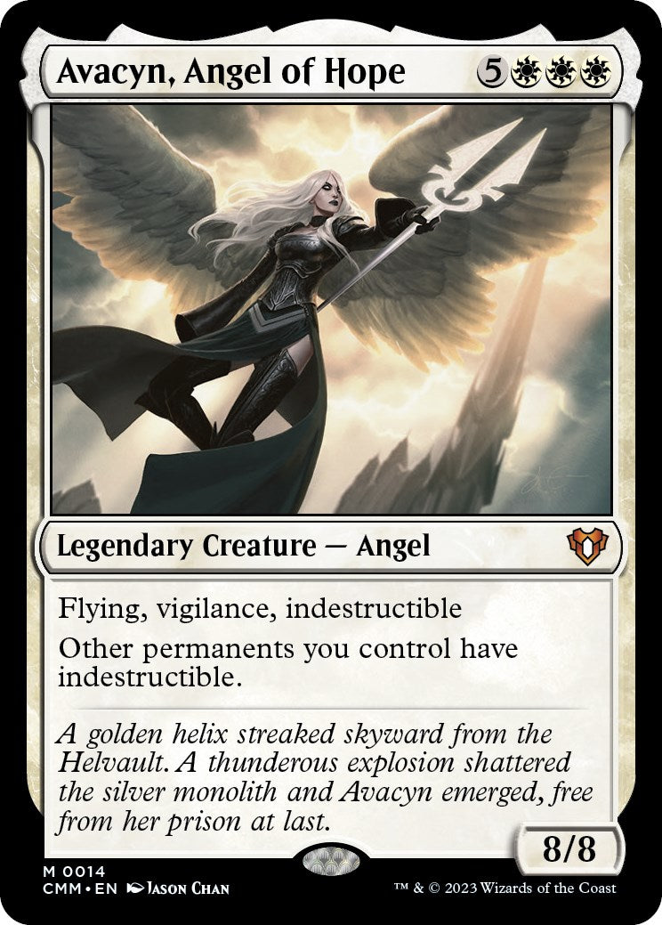 Avacyn, Angel of Hope - 14 - (Commander Masters)