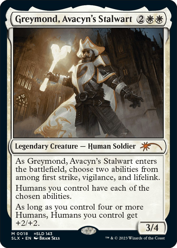Greymond, Avacyn's Stalwart - 18 - (SLX Cards)