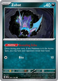 Zubat 41 Sv Scarlet And Violet 151 Reverse Holofoil