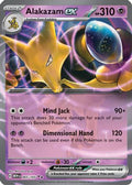 Alakazam Ex 065 165 65 Sv Scarlet And Violet 151 Holofoil