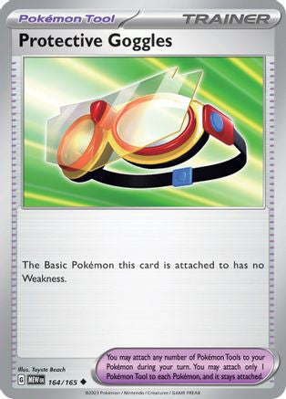 Protective Goggles 164 Sv Scarlet And Violet 151 Reverse Holofoil
