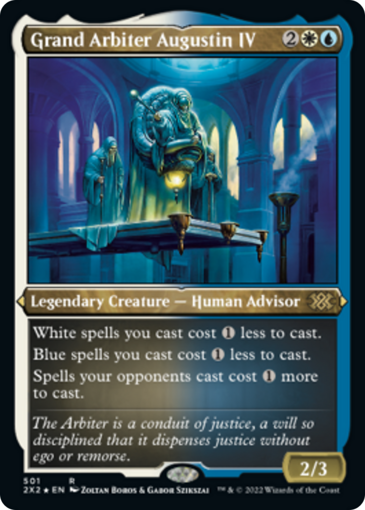 Grand Arbiter Augustin IV (2X2-501) - Double Masters 2022 Etched Foil