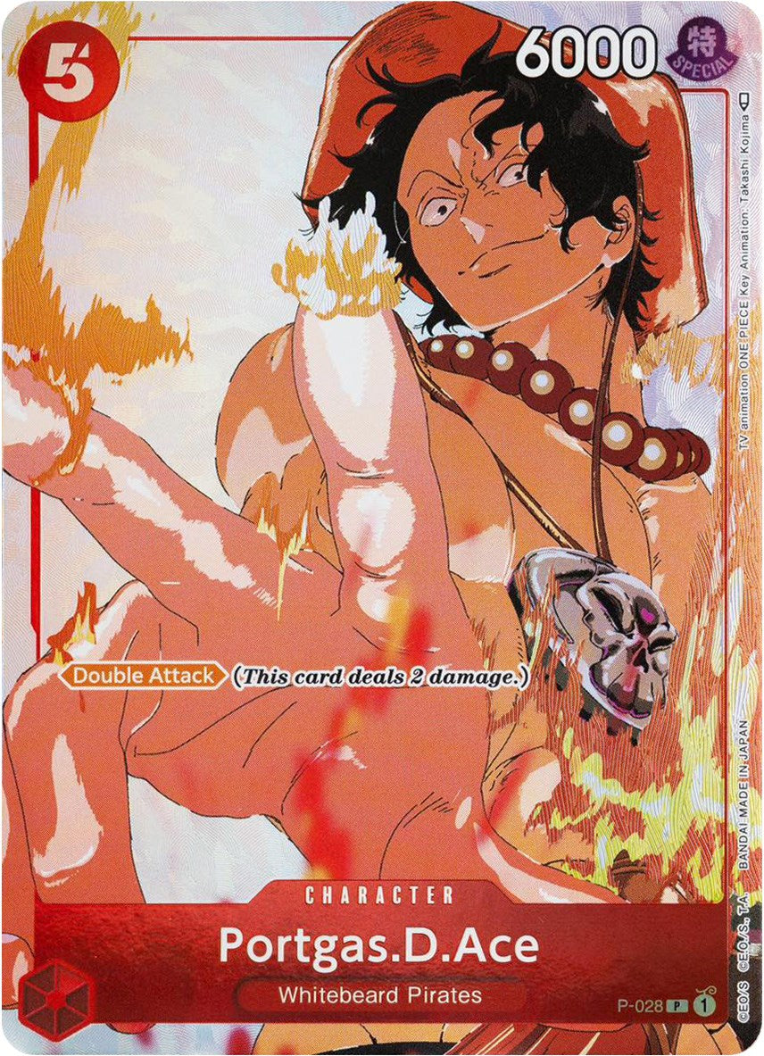 Portgas.D.Ace (Gift Collection 2023) - P-028 - (One Piece Promotion Cards)