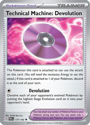 Technical Machine Devolution 177 Sv04 Paradox Rift Reverse Holofoil