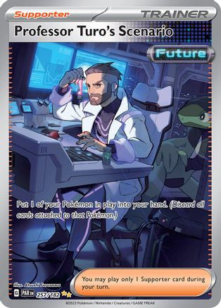 Professor Turo’s Scenario 257 182 257 Sv04 Paradox Rift Holofoil