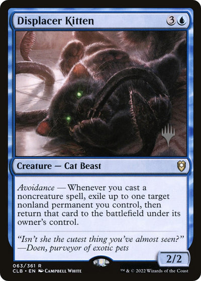 Displacer Kitten - 63 - (Promo Pack: The Lost Caverns of Ixalan)