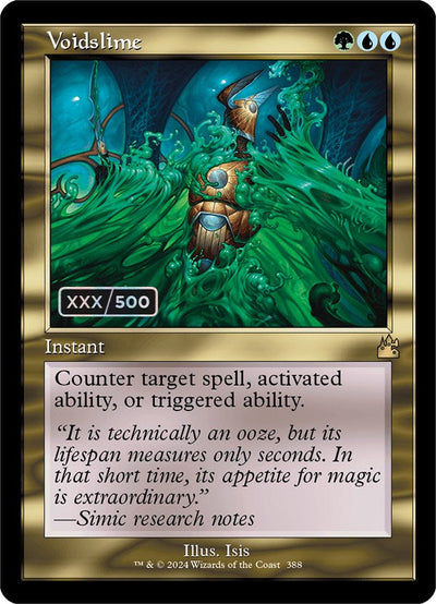 Voidslime (Retro Frame) (Serial Numbered) - 388 - (Ravnica Remastered)