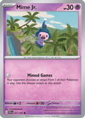 Mime Jr 31 Sv Paldean Fates