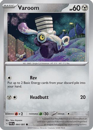 Varoom 64 Sv Paldean Fates