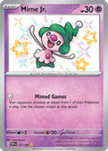 Mime Jr 157 Sv Paldean Fates Holofoil
