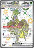Espathra Ex 214 091 214 Sv Paldean Fates Holofoil