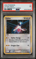 Latios Holo PSA 1 2004 Pokemon EX Trainer Kit Latios #2 POP 12