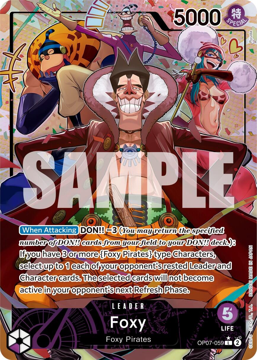 Foxy (059) (Parallel) - OP07-059 - (500 Years in the Future)