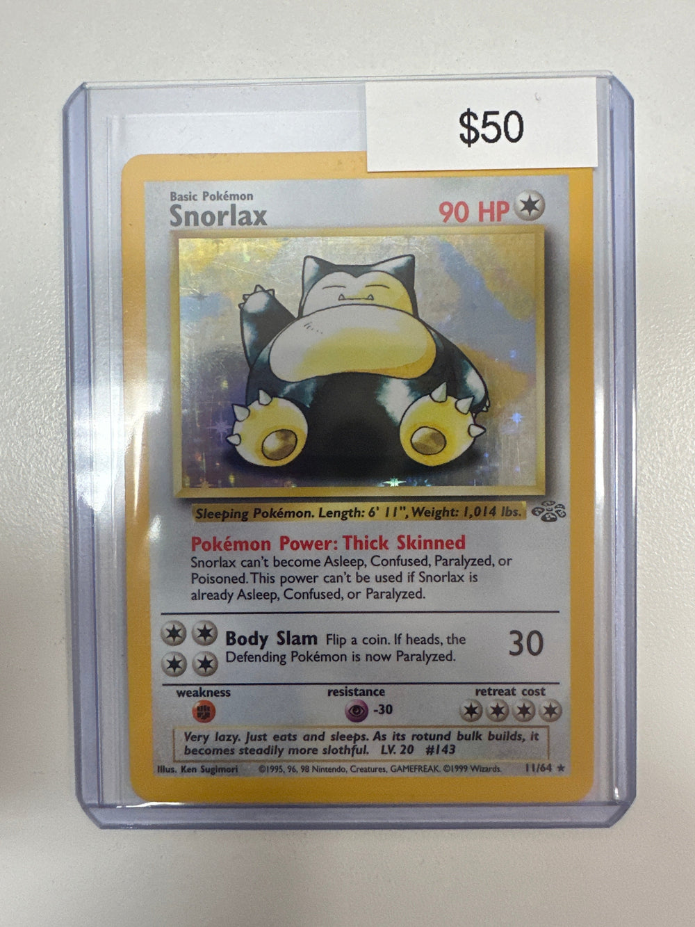 Pokemon Snorlax 11/64