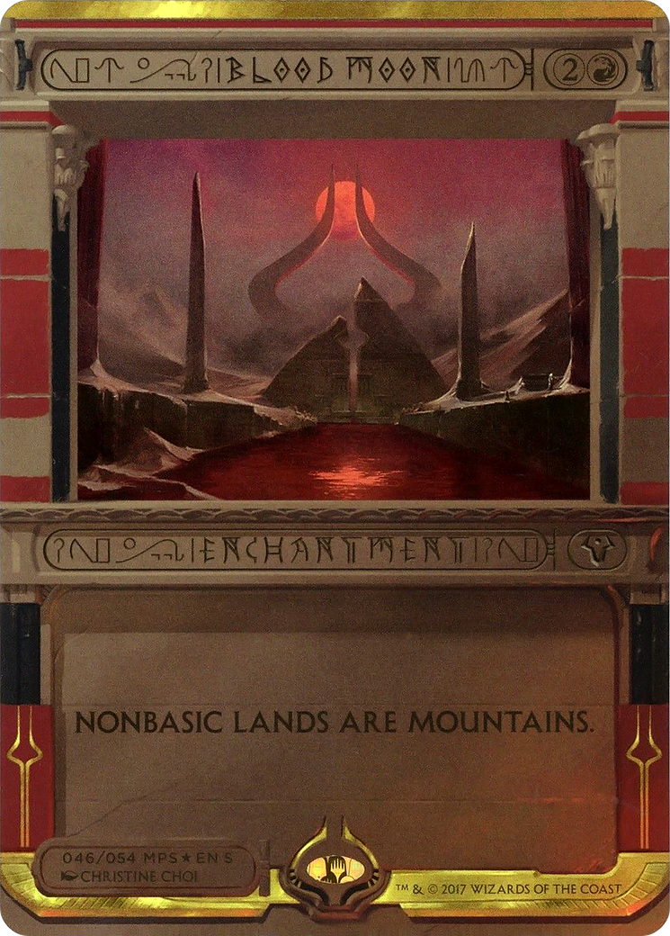Blood Moon (MPS2-046) - Amonkhet Invocations (Borderless) Foil