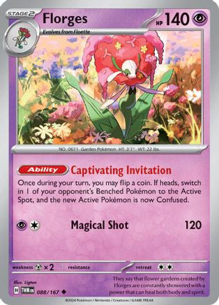 Florges 88 Sv06 Twilight Masquerade