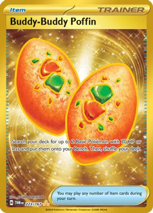 Buddy Buddy Poffin 223 Sv06 Twilight Masquerade Holofoil