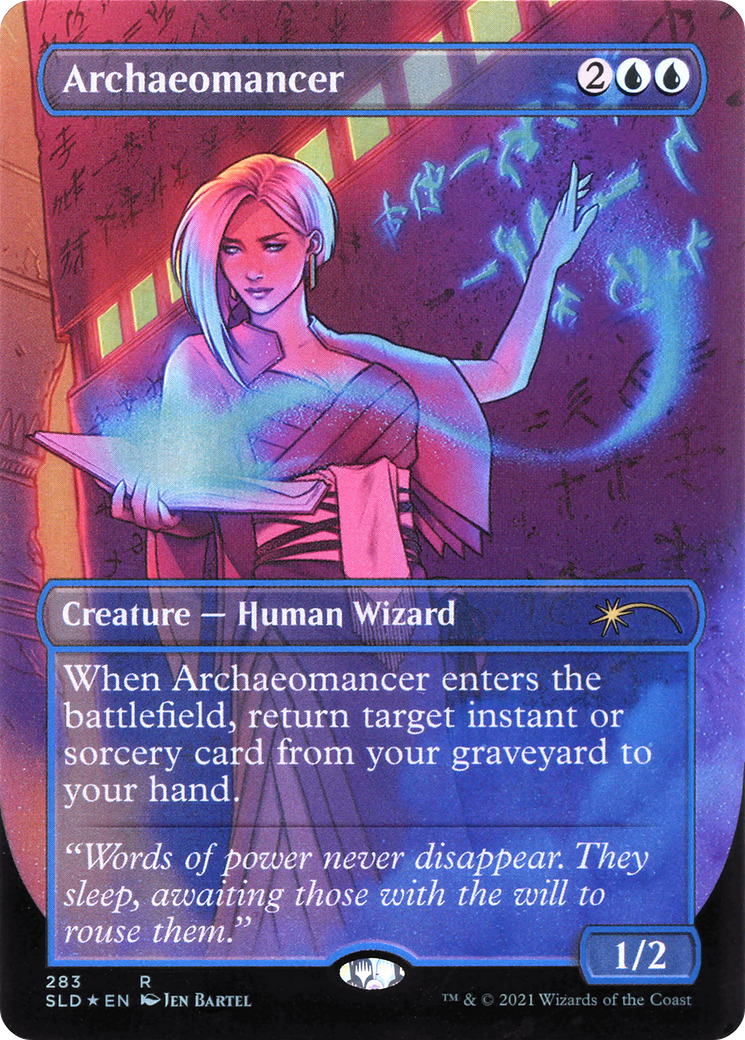 Archaeomancer (SLD-283) - Secret Lair Drop (Borderless)