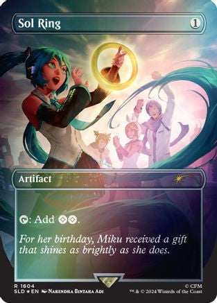 Sol Ring (1604) (Rainbow Foil) (SLD-1604) - Secret Lair Drop Series Foil