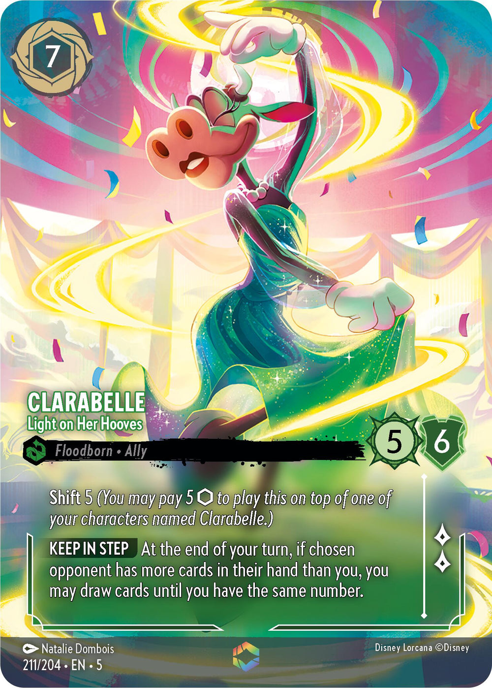 Clarabelle - Light on Her Hooves (Enchanted) - 211/204 - (Shimmering Skies)