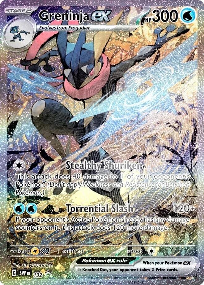 Greninja ex - 132 - (SV: Scarlet & Violet Promo Cards)