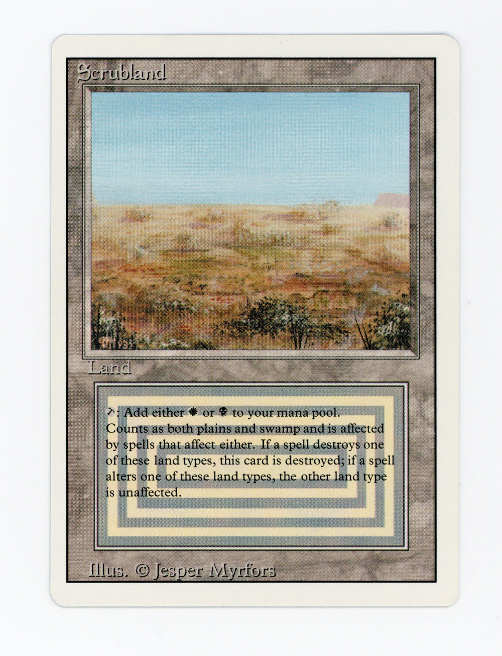 Scrubland — ID 17523