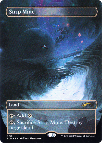 Strip Mine (SLD-472) - Secret Lair Drop (Borderless) Foil