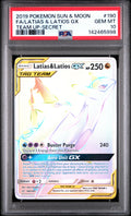 Latias & Latios GX Secret PSA 10 2019 Pokemon Sun & Moon Team Up #190