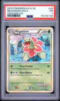 Meganium Holo Cracked Ice PSA 1 2010 Heartgold & Soulsilver #26 POP 1