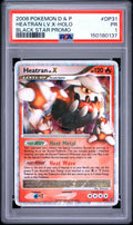 Heatran LV.X Holo PSA 1 2008 Diamond & Pearl Black Star Promo #DP31 POP 12