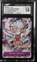 CGC 10 GEM MINT Japanese One Piece 2023 Monkey D. Luffy P-041 One Piece Day