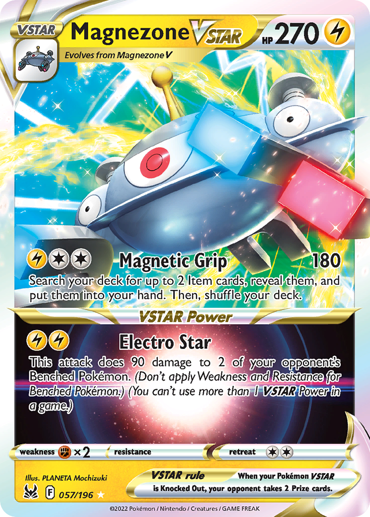 Magnezone Vstar 57 196 Lost Origin Holofoil