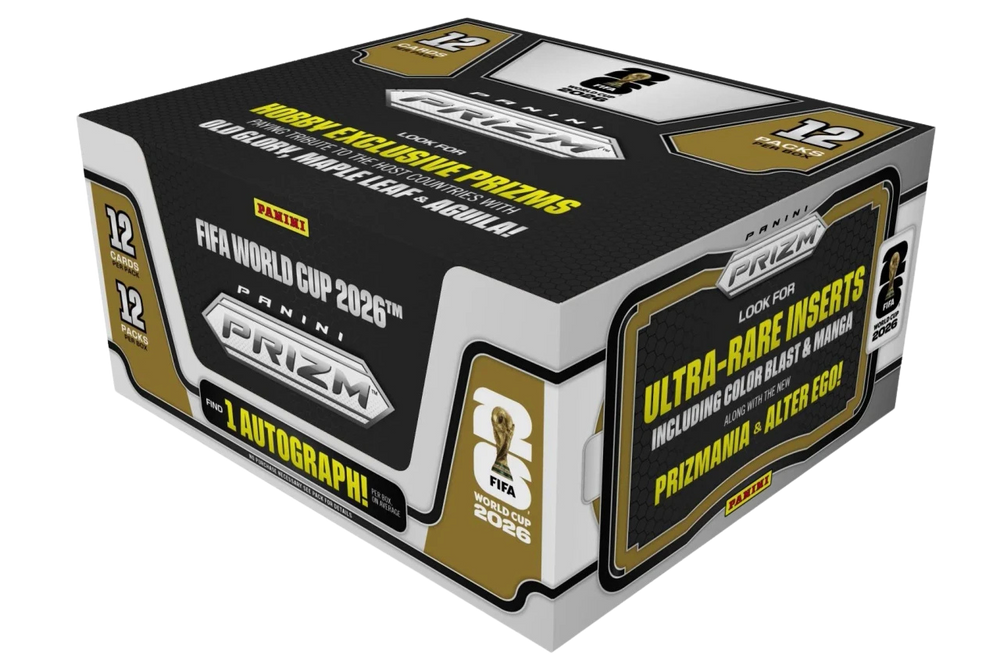 2026 Panini Prizm FIFA World Cup Soccer - Hobby Box