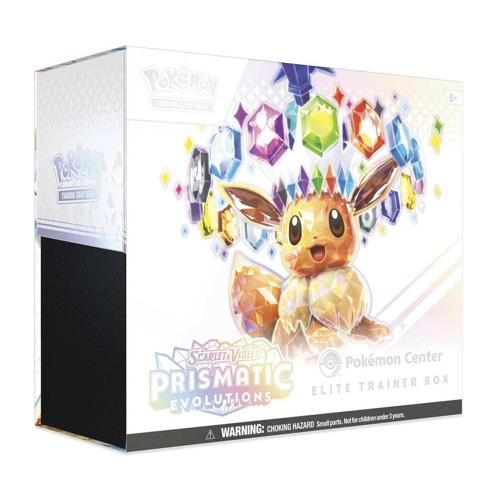 Pokemon - Scarlet & Violet - Prismatic Evolutions - POKEMON CENTER Elite Trainer Box