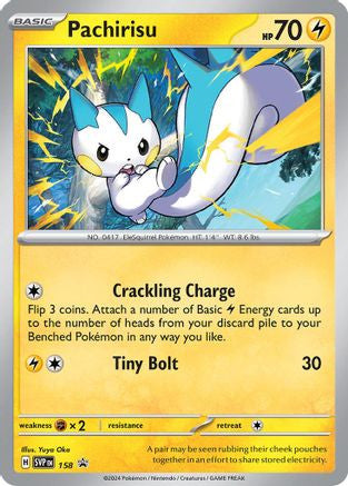 Pachirisu 158 158 Sv Scarlet Violet Promo Cards Holofoil