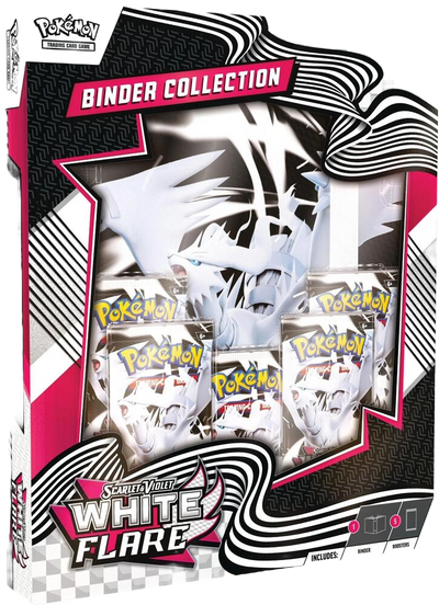 Pokemon Scarlet & Violet White Flare Binder Collection